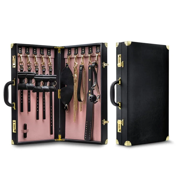 Temptasia - Safe Word - Bondage Kit with Suitcase - Black