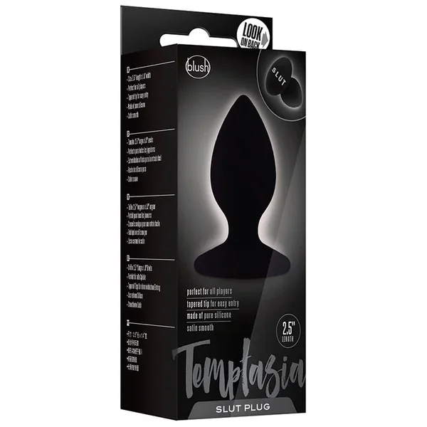 Temptasia Slut Plug-Black