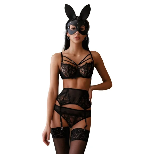 Temptress Three Piece Bra Set by My Secret Drawer®