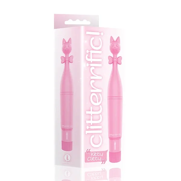 The 9’s Clitterific! Kitty Clitty Clitoral Stimulator – Pink