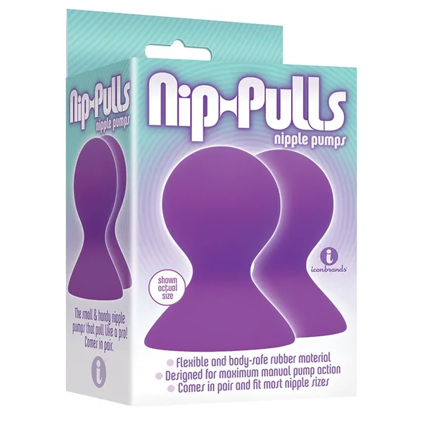 The 9’s Nip-Pulls Nipple Pumps-Purple