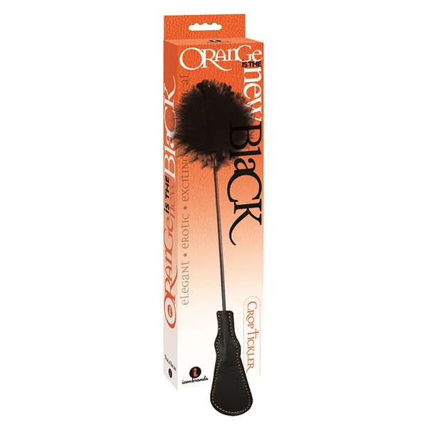 The 9’s Orange Is The New Black Riding Crop & Tickler
