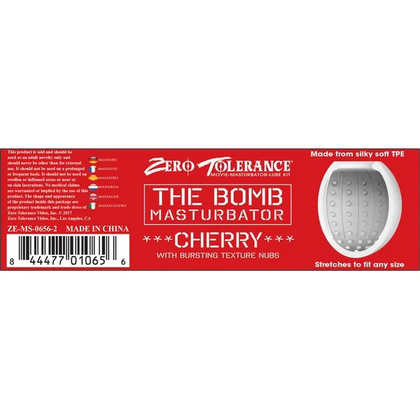 THE BOMB MASTURBATOR CHERRY