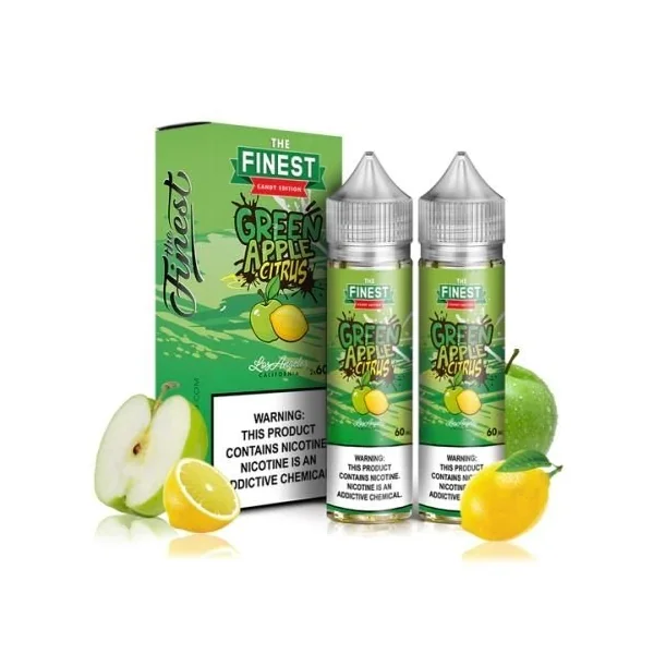 The Finest 2pc Candy Edition Green Apple Citrus 6mg