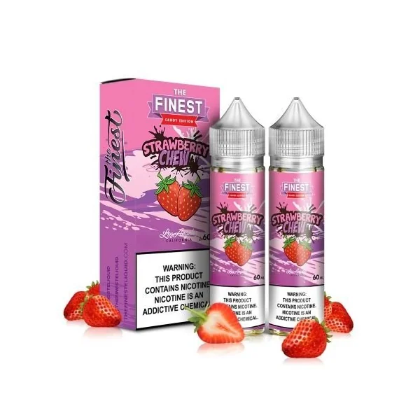 The Finest 2pc Candy Edition Strawberry Chew 3mg
