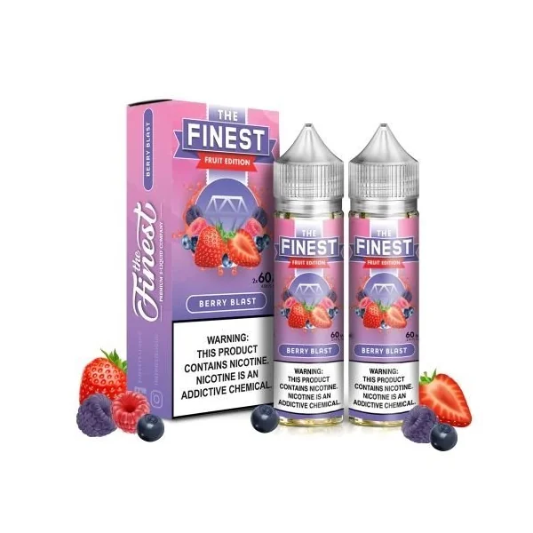 The Finest 2pc Fruit Edition Berry Blast 6mg