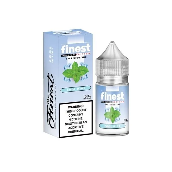 The Finest Nic Salt Signature Edition Cool Mint 30mg