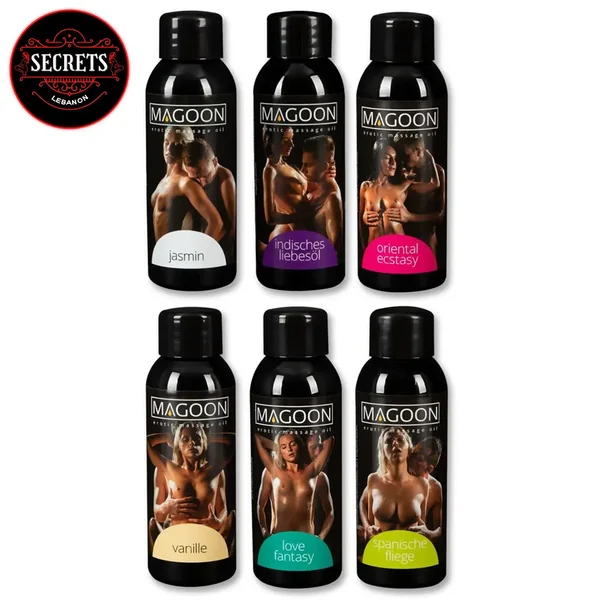 The “Magoon” Erotic Massage Oil (50ml Random)