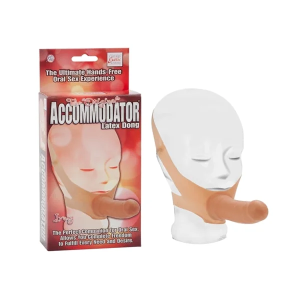 The Original Accommodator Latex Dong - Ivory