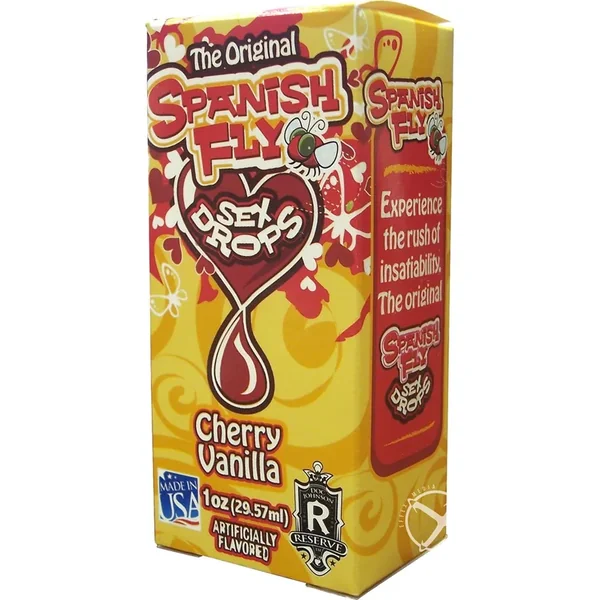 The Original Spanish Fly Sex Drops Cherry Vanilla 1 Ounce