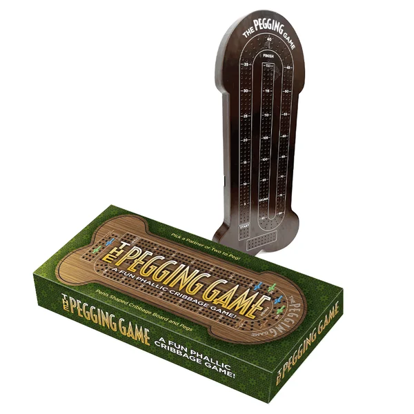 The Pegging Game Penis Cribbage Board