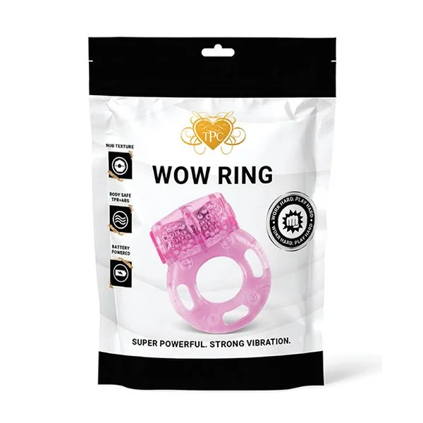 The Pleasure Company Wow Ring Vibrating Cock Ring
