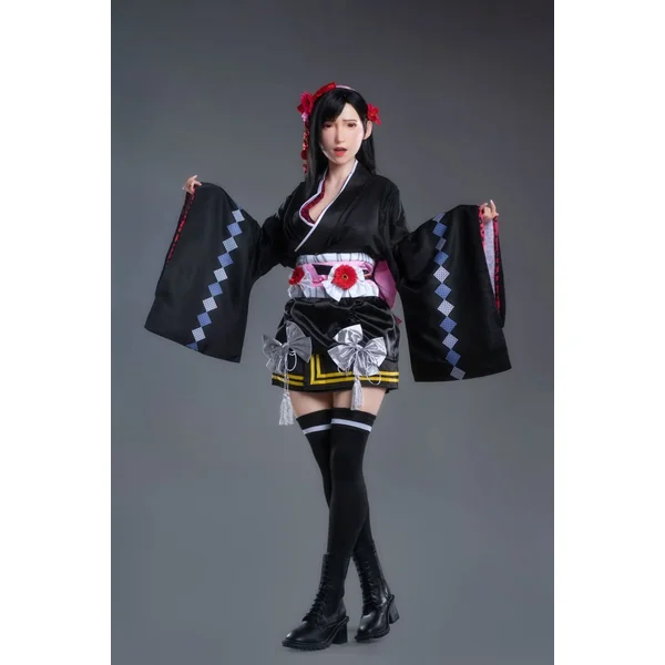 Tifa Lady Silicone Sex Doll - Game Lady Doll