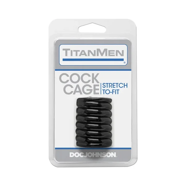 TitanMen – Cock Cage Black