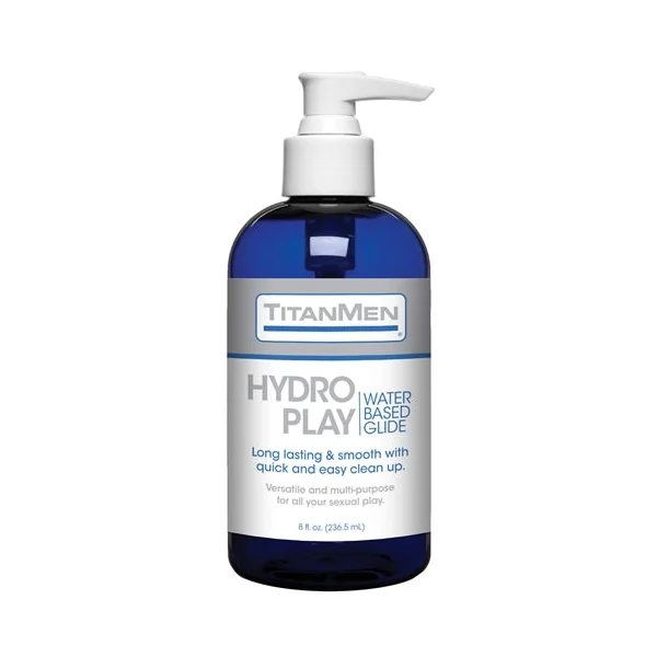 Titanmen Hydro Play Water Based Glide - Bulk - 8 Fl. Oz.
