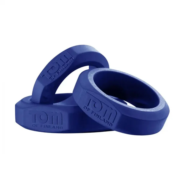 Tom of Finland® 3 Piece Silicone C - Ring Set
