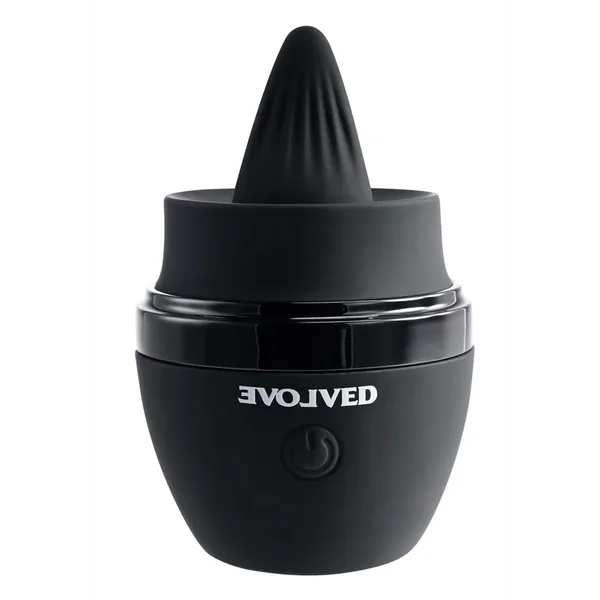 Tongue Tied Rechargeable Silicone Clitoral Stimulator – Black