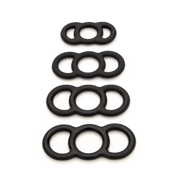 Total Control 4 Piece Silicone Constriction Band Set
