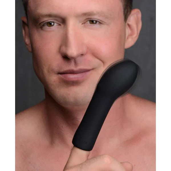 TRINITY 4 MEN 10X VIBRATING SILICONE FINGER SLEEVE