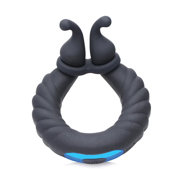 Trinity Men 10X Cobra Dual Stimulation Silicone Cock Ring