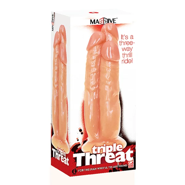 TRIPLE THREAT 3 COCK DILDO