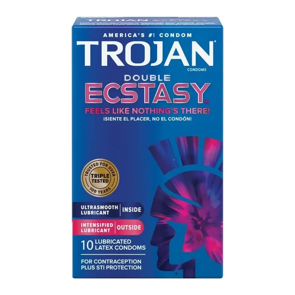 Trojan™ Double Ecstasy™ Condoms