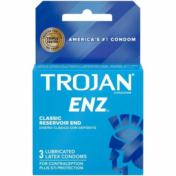 Trojan Enz Lubricated 3pk