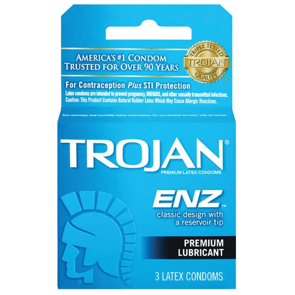 Trojan Enz Lubricated Condoms