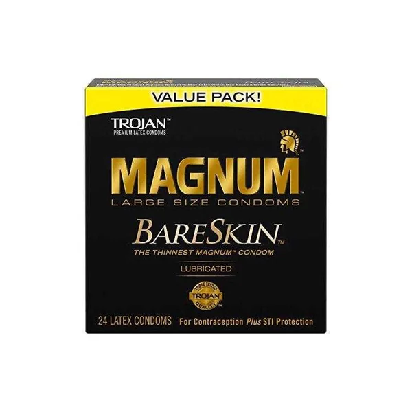 Trojan Magnum BareSkin Condoms - 24 pack