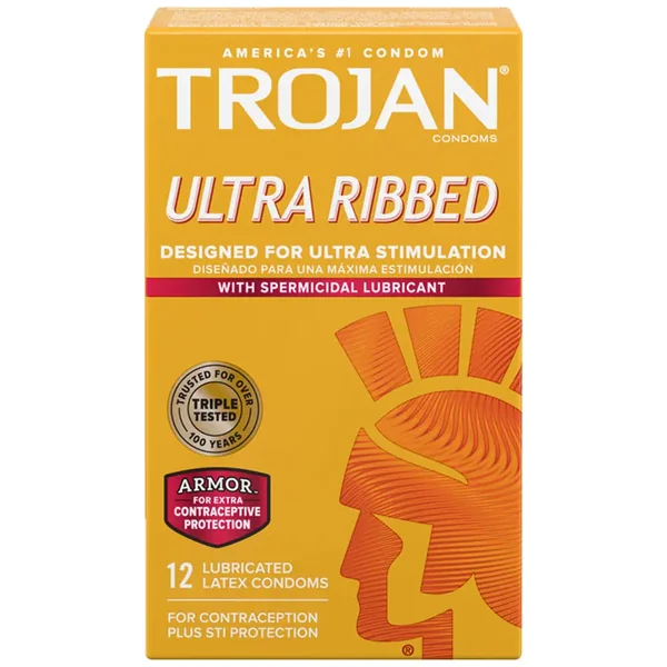 Trojan™ Ultra Ribbed Armor™ Condoms