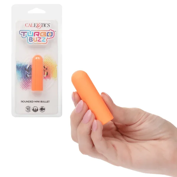 Turbo Buzz™ Rounded Rechargeable Waterproof Mini Bullet Vibrator