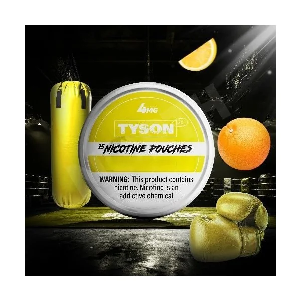 Tyson 4mg Nicotine Pouch 5ct Wintergreen Uppercut
