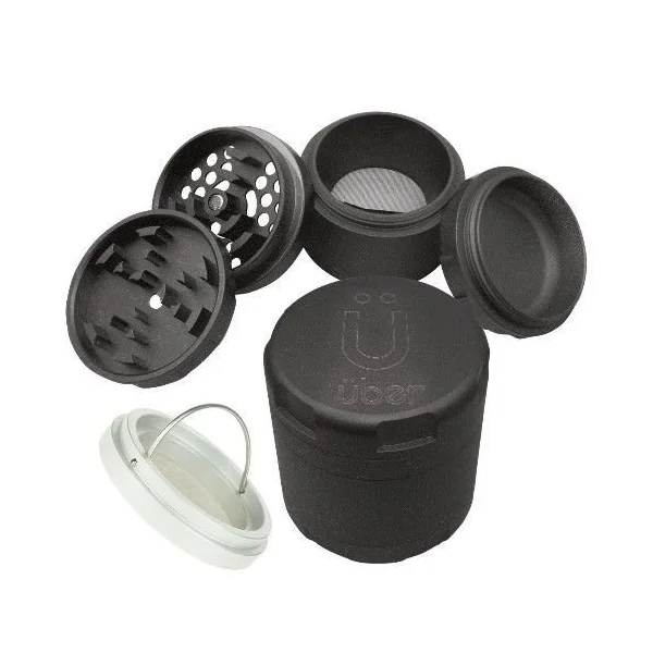 Uber Grinder 4.2 4pc 2.5in 63mm CNC Matte Black