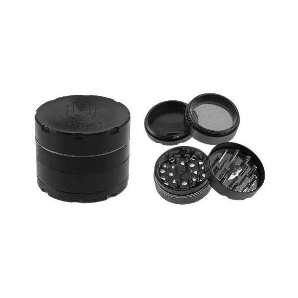 Uber Grinder 4pc CNC 76mm 3in Black