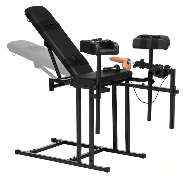 Ultimate Obedience Chair with Sex Machine