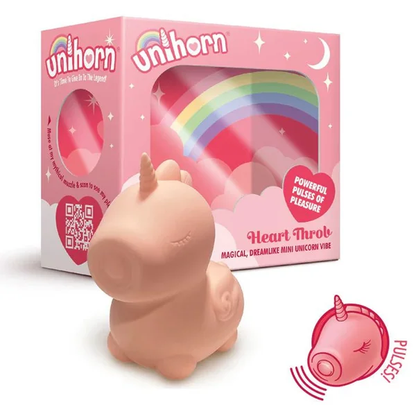 Unihorn Heart Throb Clitoral Stimulator by Creative Concepts