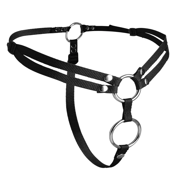 Unity Double Penetration Strap-On Harness