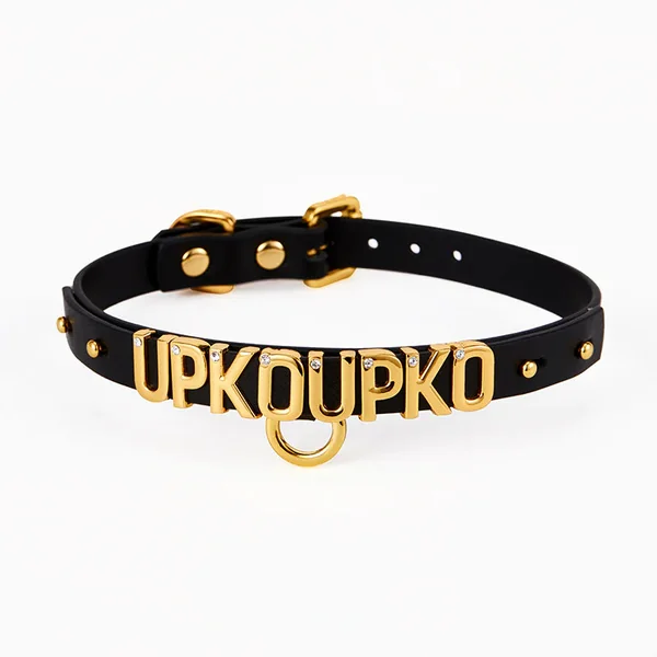 UPKO DIY Alphabet Collar (Letters should be purchased separately)
