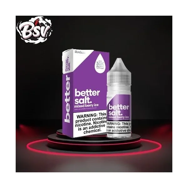 Vapetasia 30ml Better Salt Mixed Berry Ice 50mg
