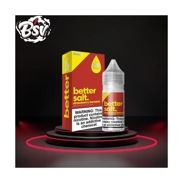 Vapetasia 30ml Better Salt Strawberry Banana 50mg