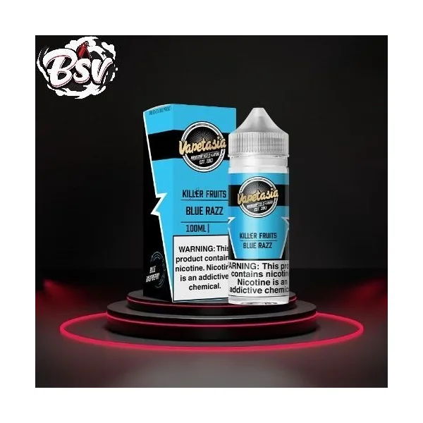 Vapetasia Killer Blue Raspberry 3MG