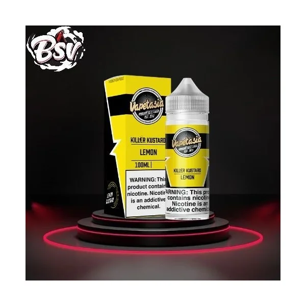 Vapetasia Killer Custard Lemon 6MG