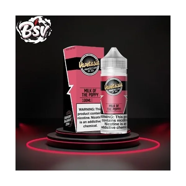 Vapetasia Milk of The Poppy 3mg