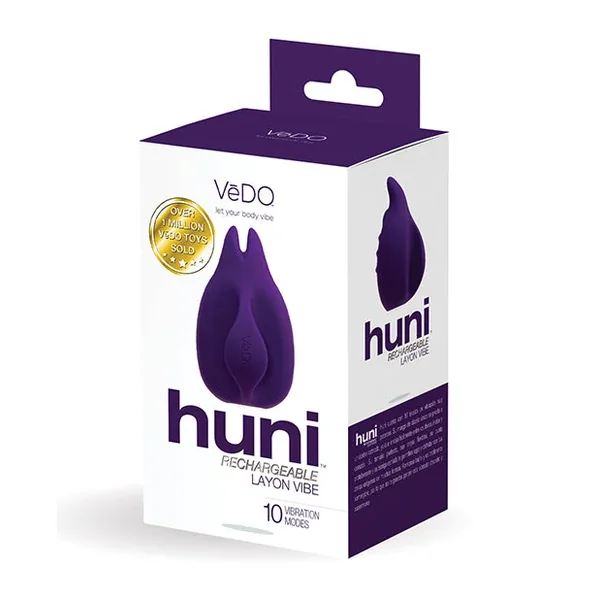 VeDO Huni Rechargeable Layon Vibe – Deep Purple