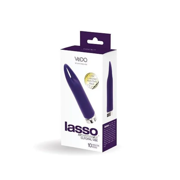 VEDO LASSO BULLET VIBE RECHARGEABLE PURPLE
