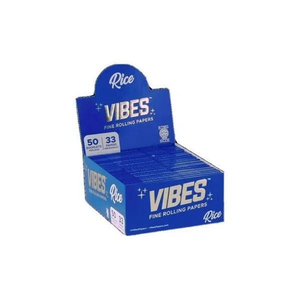 Vibes Papers King Size Rice 50 Booklets/ Box