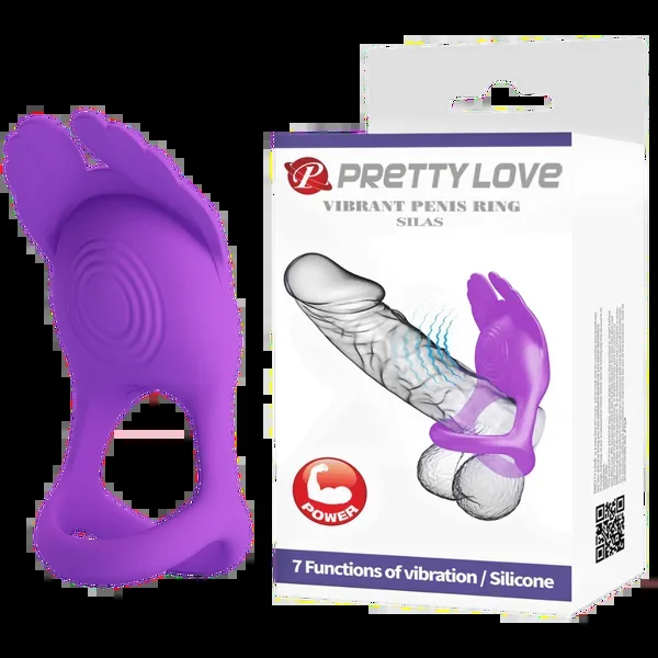 Vibrant Penis Ring – Silas (Purple)