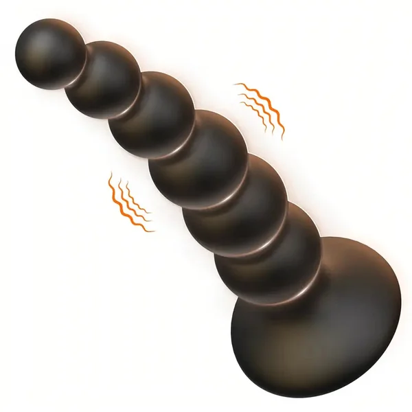 Vibrating Anal Beads Butt Plug Adult Sex Toys Anal Vibrator With 9 Vibrating