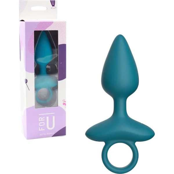 Vibrating Anal Plug - Sour Drop d'Adore U | 10 Modes, Soft Silicone, Waterproof