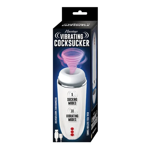 Vibrating Cocksucker – White
